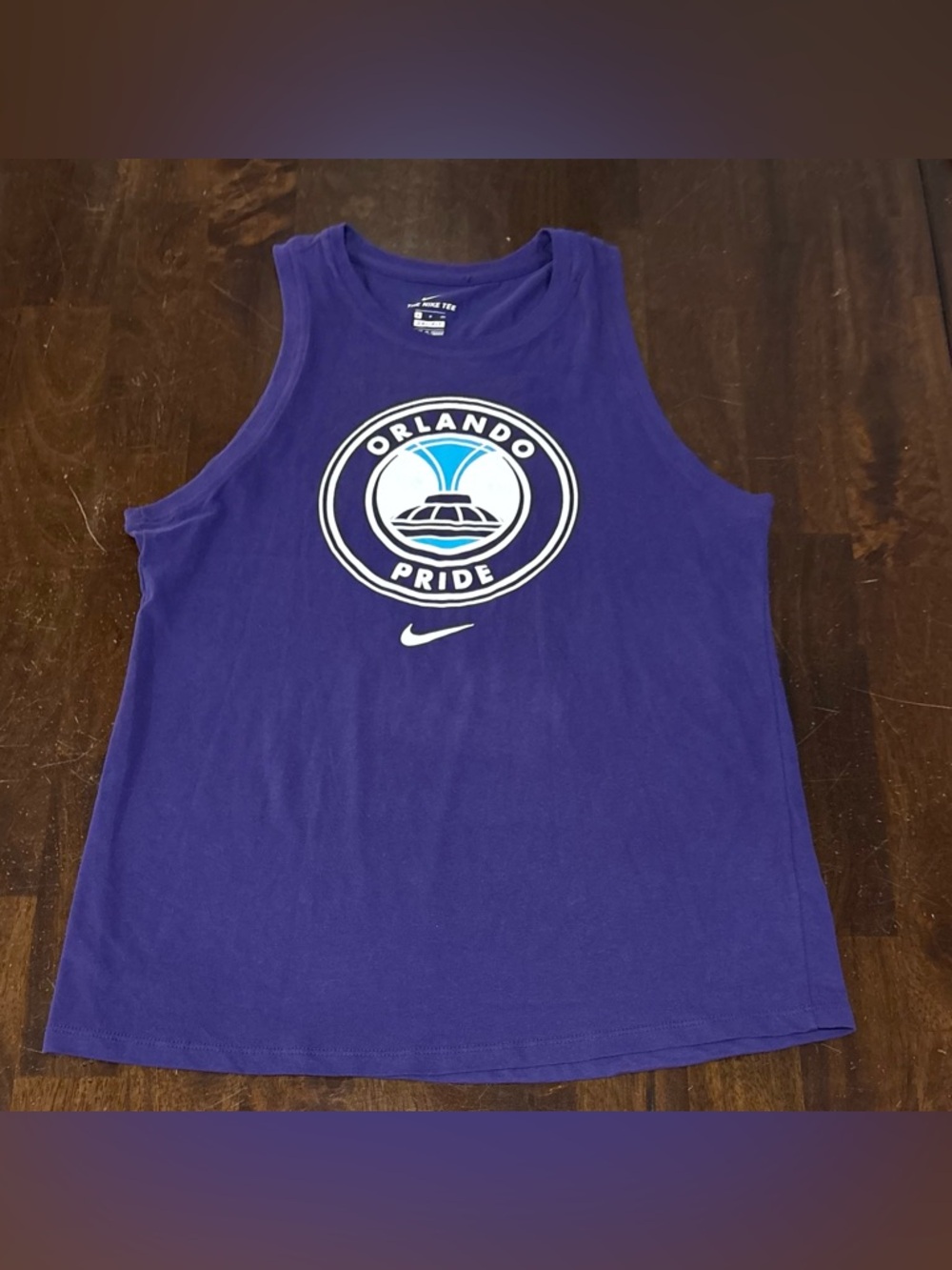 Nike Dri-Fit Purple Orlando Pride Tank Top Women's Size Small